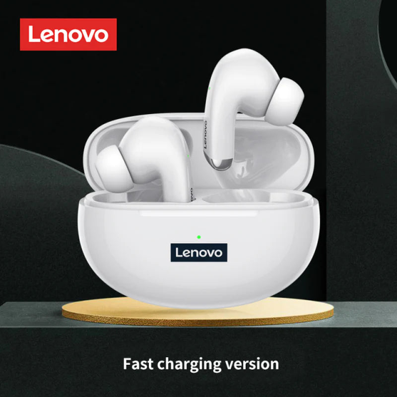 Lenovo LP5 Wireless Bluetooth Earbuds - Hi-Fi Music Earphones with Microphone, Sports Waterproof Headset, 2022 Model