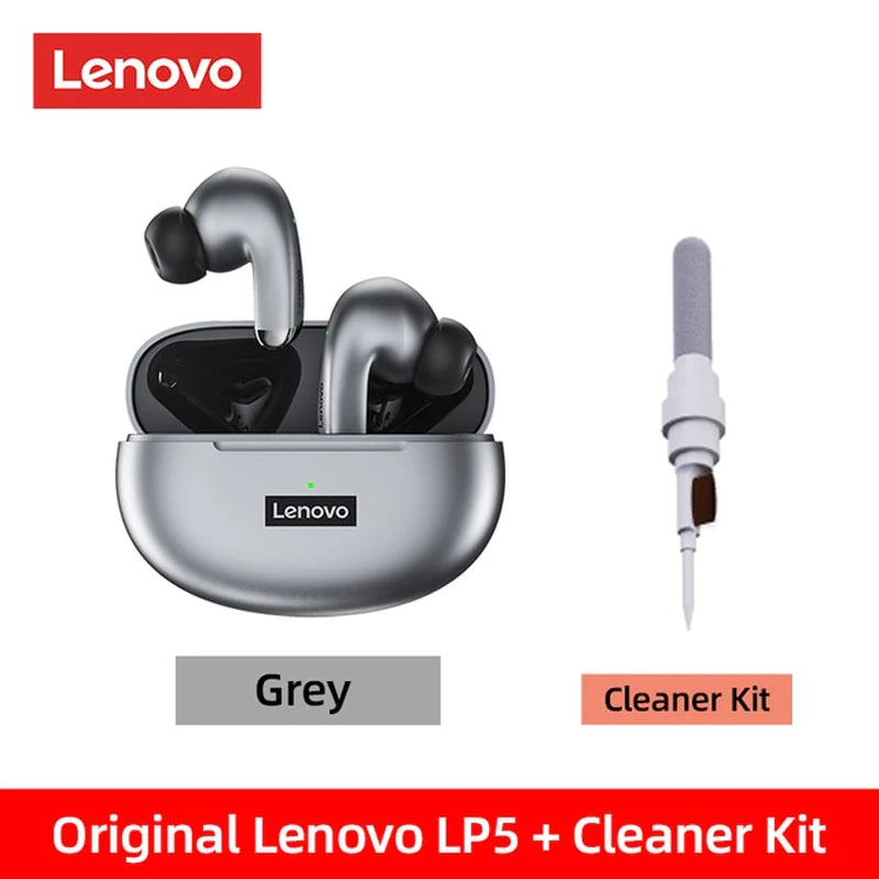 Lenovo LP5 Wireless Bluetooth Earbuds - Hi-Fi Music Earphones with Microphone, Sports Waterproof Headset, 2022 Model