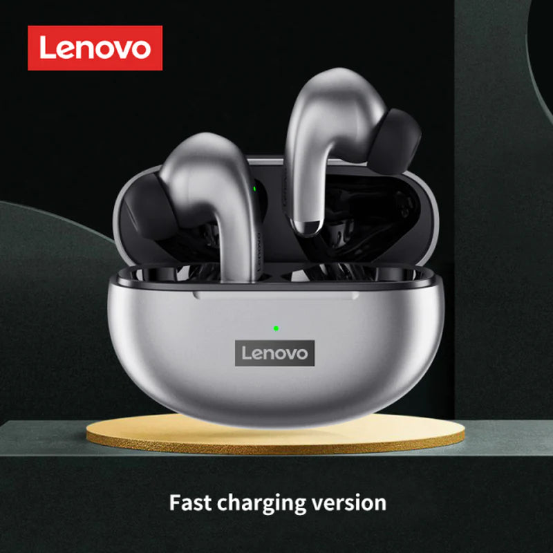 Lenovo LP5 Wireless Bluetooth Earbuds - Hi-Fi Music Earphones with Microphone, Sports Waterproof Headset, 2022 Model